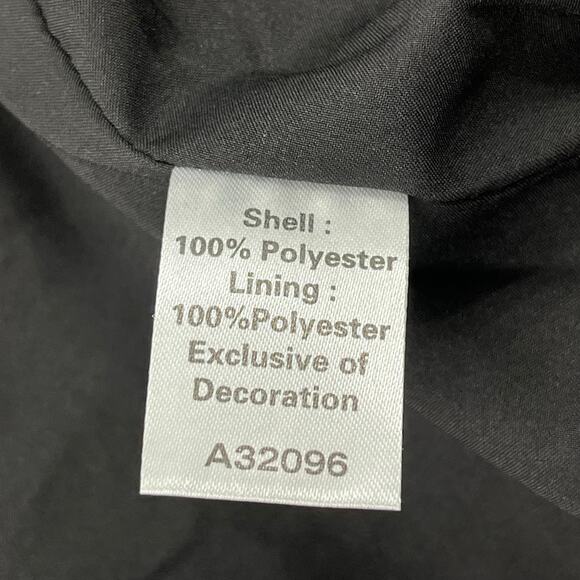 Appleseed's Black 2 Piece Dress Overcoat Floral Mother Of Bride Date Night Set - Picture 9 of 14